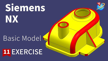 Siemens NX Tutorial for beginners,basic model exercise -11