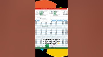 Cómo actualizar datos desde #SQL automáticamente?🤔 #sqlserver #excel #basededatos