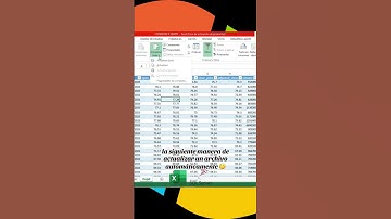 Cómo actualizar datos desde #SQL automáticamente?🤔 #sqlserver #excel #basededatos