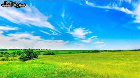 سورة الملك كاملة- القارئ عكاشة كميني