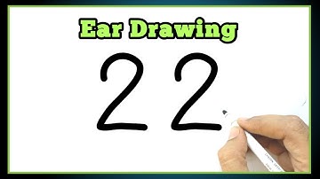 Ear👂Drawing Easy | How to Draw Ear | Simple Ear Drawing | Ear Drawing Ideas | Ear Drawing Tutorial