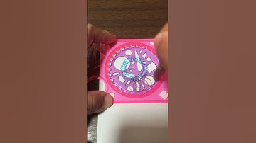 Simple Spirograph design Satisfying ASMR Video #shorts #spirograph #asmr #satisfying #relaxing