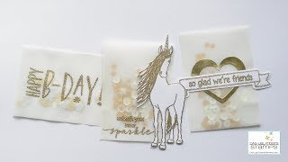 ATC Vellum Shaker Card Tutorial