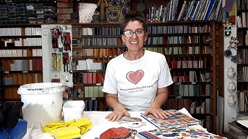 Creativity Wild Grouting and Installing your Mosaic