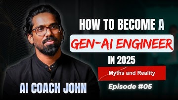 GenAI Engineer RoadMap 2025 Step by step tutorial in Tamil