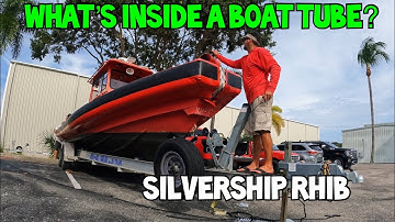 Replacing Old Worn Out Silvership Rigid Inflatable Boat Sheaths for Tubes. The Inside & How To