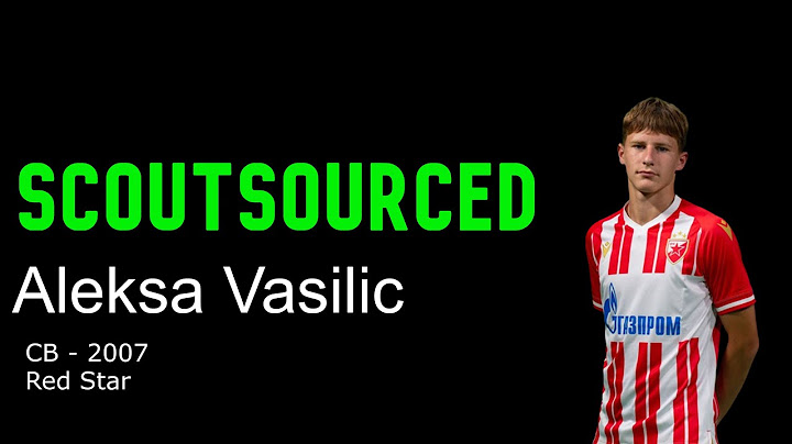 Aleksa Vasilic - AM - 2007 - Red Star