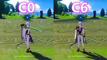 Ayato C0 vs C6! How much difference?