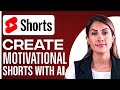 How to Create Motivational YouTube Shorts with AI & Pictory