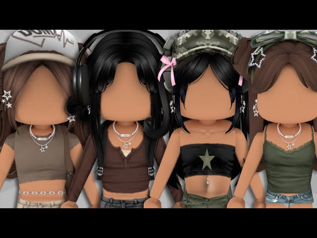 160+ y2k roblox outfits w/ CODES & LINKS ♡ 