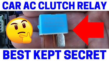 Car AC Not Cooling - How To Easily Check AC Relay Switch