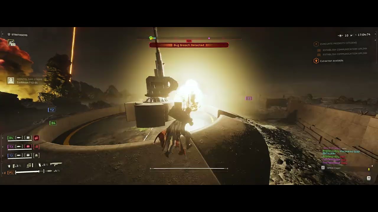 Helldivers 2 - Terminids - Super Helldive (10) - Bonk - YouTube