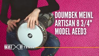 8 3/4&quot; Meinl Artisan Series Doumbek: great sounding, lightweight, beautiful I A Test by EN BeatitTV
