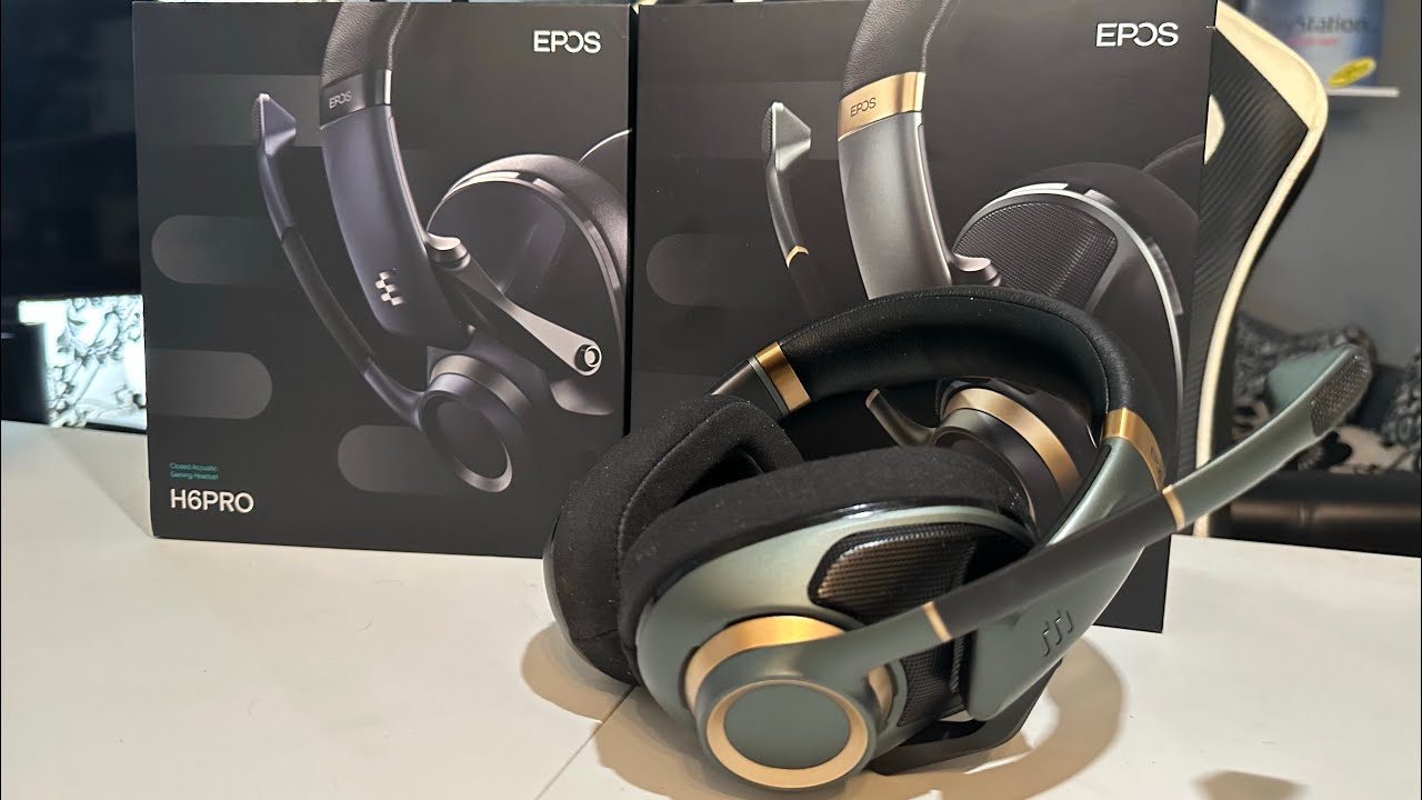 Unboxing video/EPOS H6 PRO gifted sound Gaming headset has less