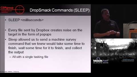 [BlackHat EU 2013] DropSmack: How Cloud Synchronization Services Render Your Corporate Firewall