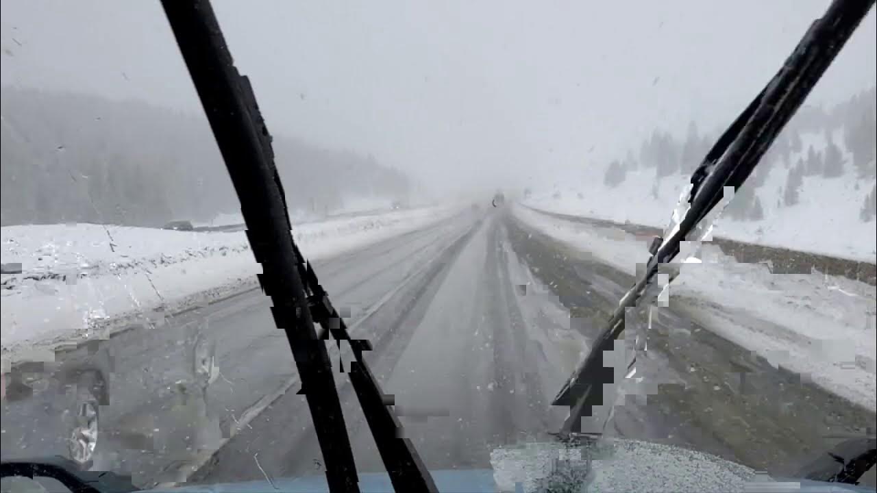 Eastbound and Down I70.. Vail Pass Thru Eisenhower Hill. Tryn Beat the