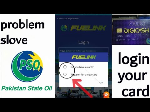 how to login PSO fuelink app /Digi cash/usman bhullar