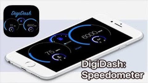 DigiDash: Speedometer App for iPhone & iPad