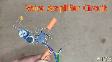How to make Best condenser microphone circuit | MIC to speaker | voice amplifier circuit