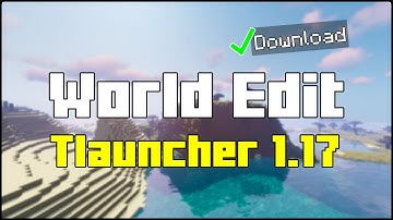 How To Install World Edit in Tlauncher 1.17.1 Single Player! (2021)