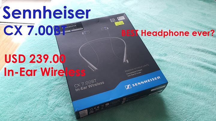 Sennheiser cx 7.00 bt review