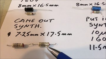 VK2PRC Clansman 320 power supply capacitor change