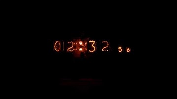 Nixie Clock Timelapse