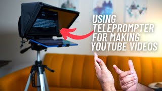 Best teleprompter for making Youtube Videos! #teleprompter