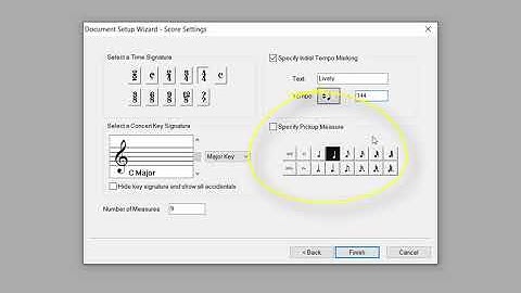 Setting Up a Score - Aunt Rhodie Score