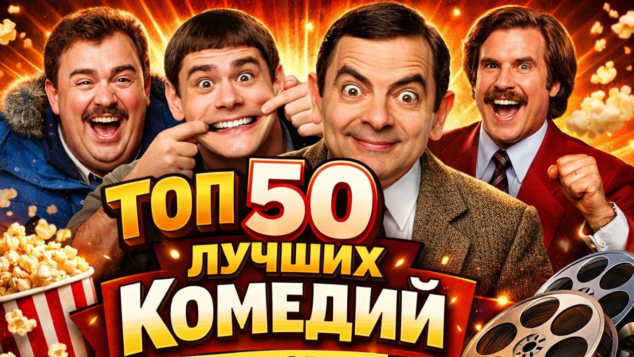 The Best Comedies in Cinema History — Top 50 Movies for a Good Mood