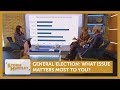 General election what issue matters most to you feat ava santina  wilfred  storm huntley