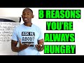 8 Reasons Why You’re Always Feeling Hungry/ Stop Feeling Hungry All The Time