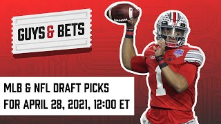 MLB and 2021 NFL Draft picks for April 28, 2021 | Odds Shark’s Guys & Bets