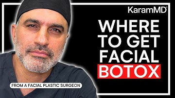 Facial Plastic Surgeon Reveals the BEST Areas to Get Botox on your Face!