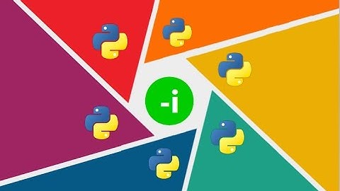Running Python Scripts in Interactive mode
