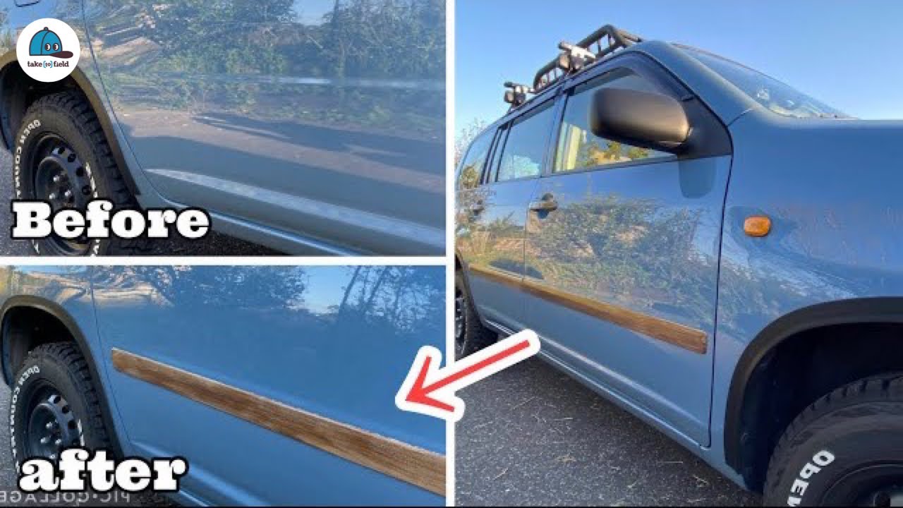車の側面に木目ライン塗装の方法 ホームセンターの塗料でdiy プロボックス ジムニー ランクル How To Paint Wood Grain Line On The Side Of The Car Youtube 車の側面に木目ライン塗装の方法 ホームセンターの塗料でdiy プロボックス ジムニー ランクル How To Paint Wood Grain Line On The Side Of The Car Youtube