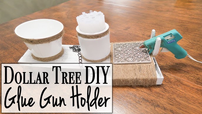 DIY glue gun holder – Turquoise Valentine