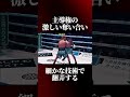那須川天心とエストラーダの技術の高い攻防戦
