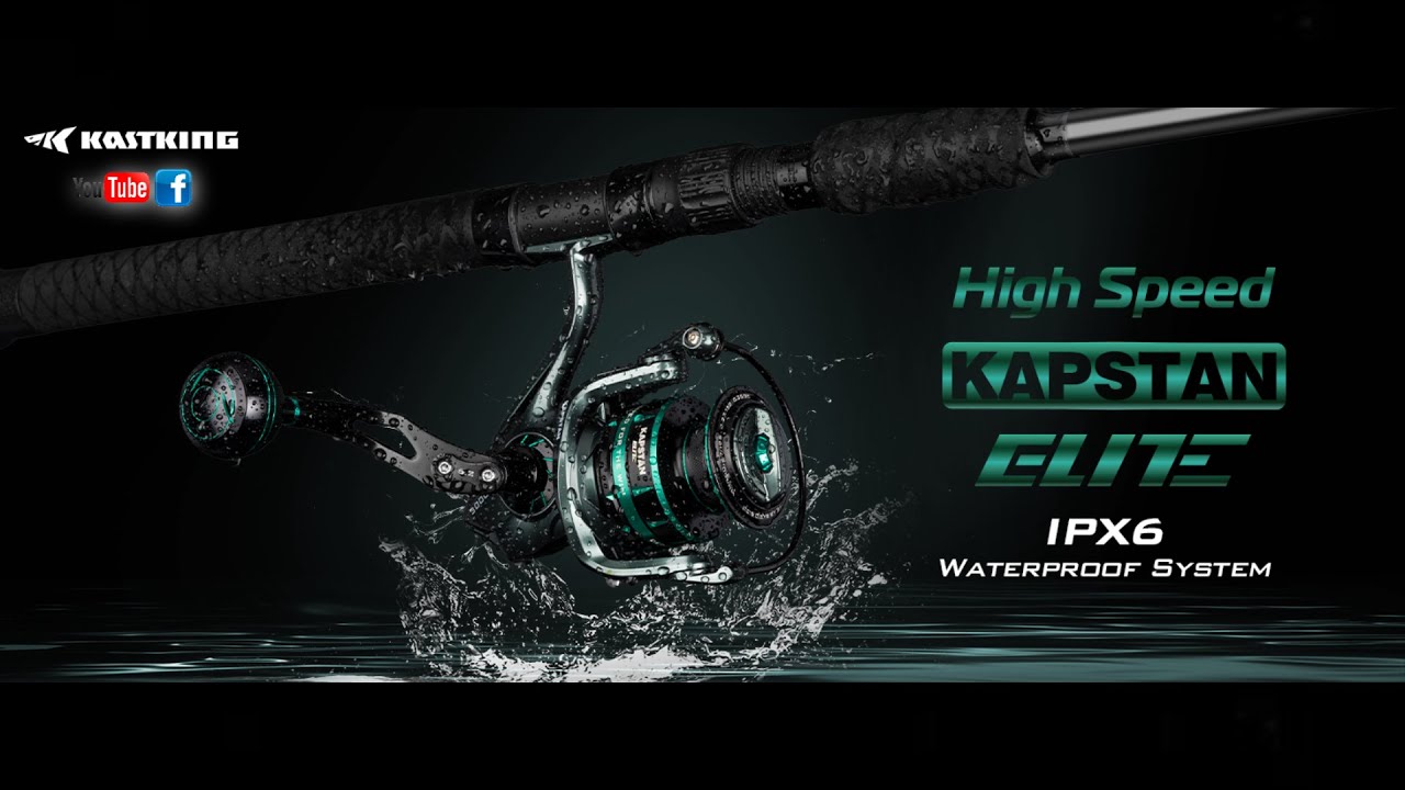 KastKing Kapstan SE Saltwater Spinning Reel - IPX6 100% Waterproof – Up to