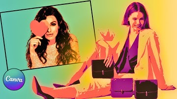 How to Make a Multi-Layer Stencil in Canva | Image Editing Tips In Canva Tutorial