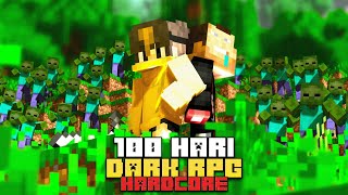 100 Hari di Minecraft Hardcore DARK RPG