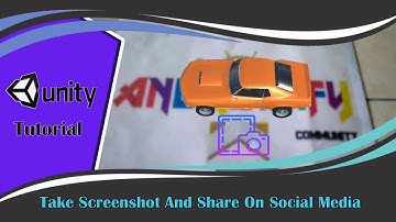 Augmented Reality Tutorial - Take Screenshot And Share On Social Media (Android & IOS)
