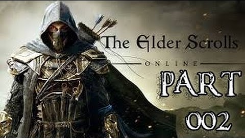 ESO Online Walkthrough Part 2 No Commentary (PS4) [60fps]