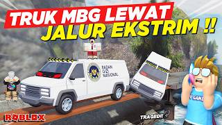 JADI SUPIR TRUK MBG TELOLET DIPAKSA OFFROAD JALUR EKSTRIM...