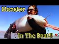 Mama Catches A Monster Blue Catfish