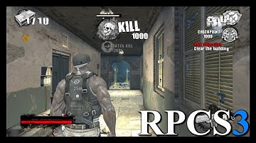 PS3 Emulator-RPCS3-LLVM-Vulkan | 50 Cent: Blood on the Sand | #1 | 4K UpScale