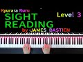 【 SIGHT READING 】Level 3 #12　by JAMES BASTIEN　/　バスティンピアノライブラリー 初見の練習 レベル3　#12