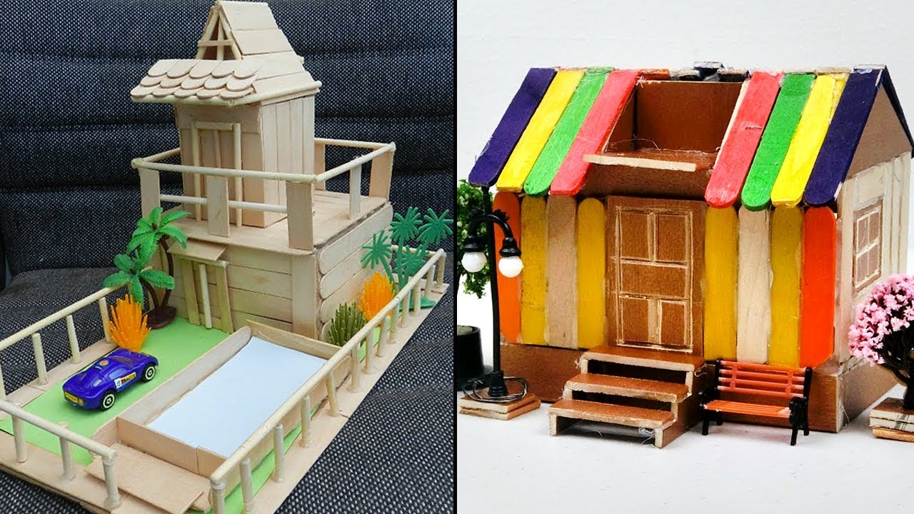 Create and Construct with Popsicle Sticks - This Little Home of Mine