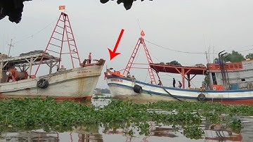 Nhộn Nhịp Cả Khúc Sông Khi Tàu Biển Ra Khơi Xuất Hành Ngày Mùng 6 Tết