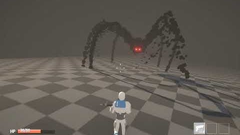 Unity scary creature